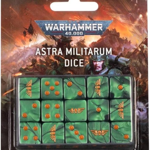 Warhammer 40000: Astra Militarum Dice