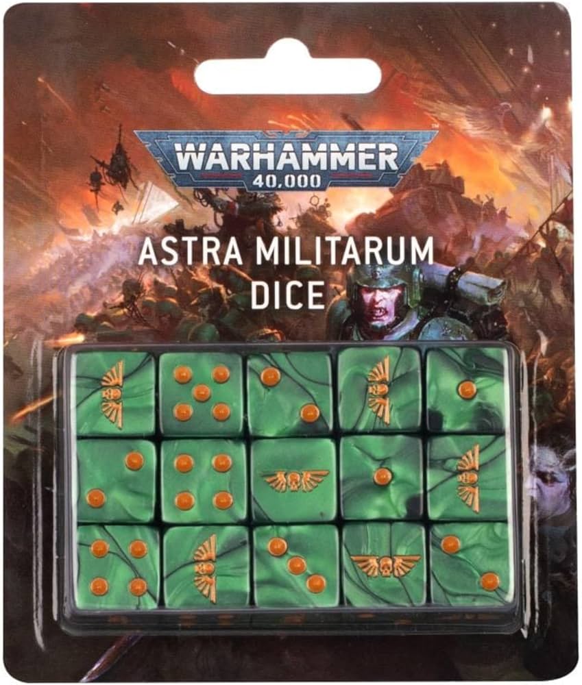Warhammer 40000: Astra Militarum Dice