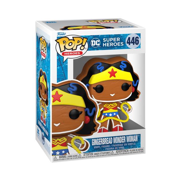 Gingerbread Wonder Woman #446 - Funko POP Heroes