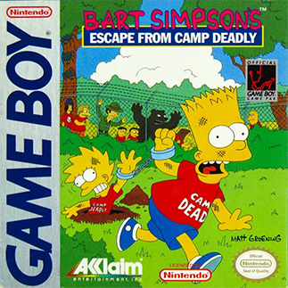 Bart Simpson's Escape from Camp Deadly - Gameboy