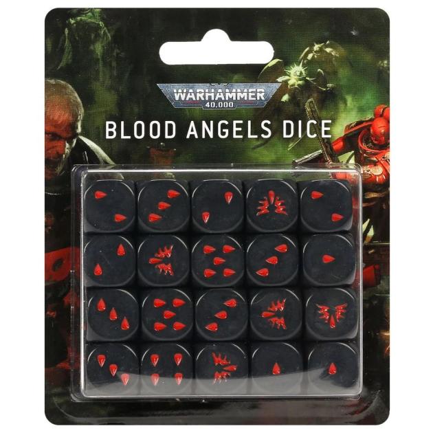 Warhammer 40000: Blood Angels Dice