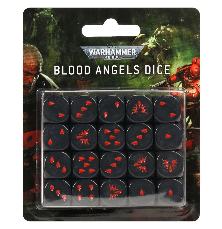 Warhammer 40000: Blood Angels Dice
