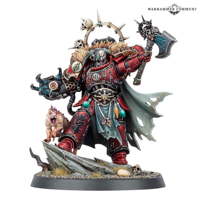 Chaos Space Marines: Huron Blackheart