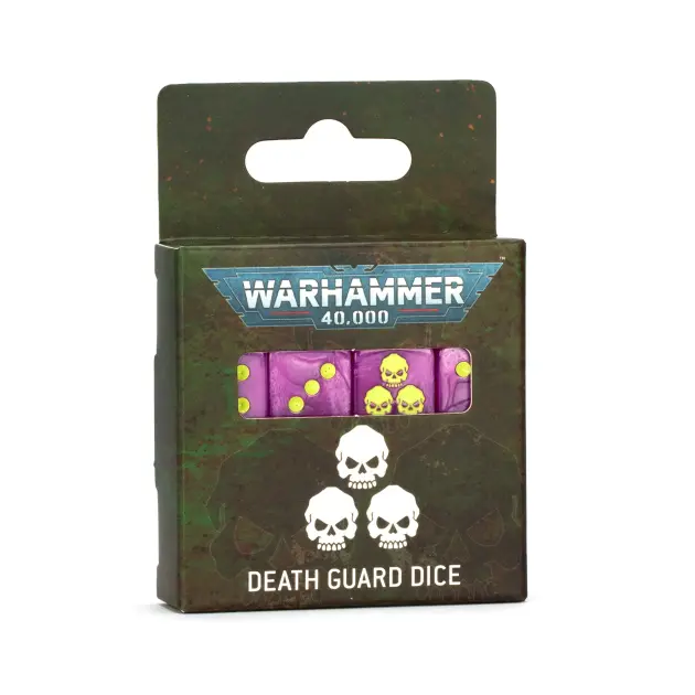 Warhammer 40000: Death Guard Dice Set